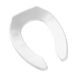 Church 215SSC Anti-Microbial Elongated, Open Front Toilet Seat without Lid