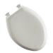 Church 380SLOW Elongated, Plastic Toilet Seat with Slow-Close Hinges