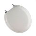 Church 13CP Deluxe Padded Toilet Seat with Chrome Hinges