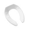 Church 295SSC Elongated, Open Front Toilet Seat without Lid