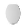 Church 1830XC Elongated Front, Molded Wood Toilet Seat with XCITE! Hinge