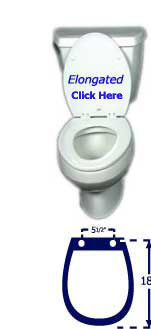Click Here For Elongated Toilet Seats